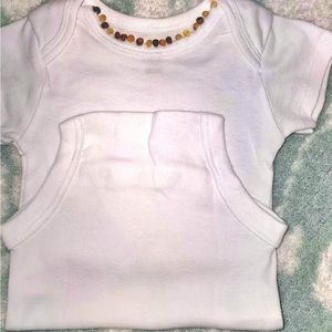 Baby teething onesie